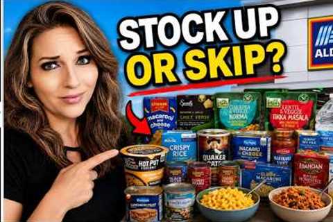 My First Prepper Haul at Aldi! Here's What I Found