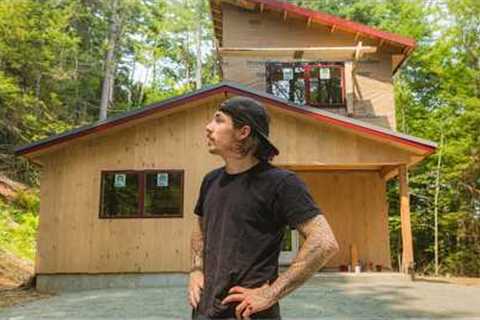 Building a Cabin in Vermont Start to Finish | DIY Cabin Build Update