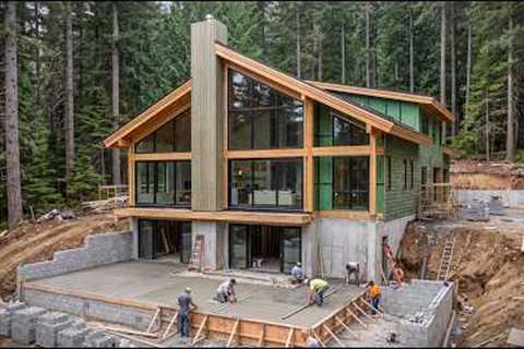 From Barren Land to a Stunning $1 Million Underground Timber Home | Built in 360 Days