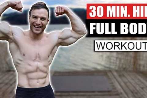 Das effektivste 30 Min. HIIT-Ganzkörper Workout für Zuhause ohne Geräte!