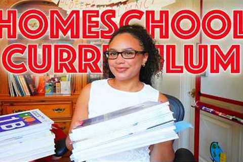 Homeschool Curriculum Kinder, 1st &amp; 2nd Grade | 2026 - 2027 Curriculum Review + Selections