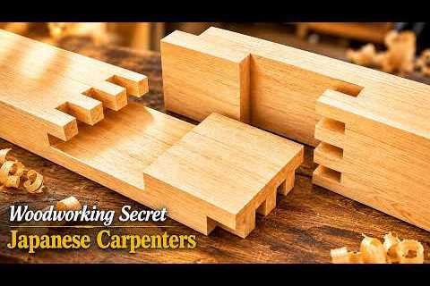 🔴FULLTIME: Japanese Joinery Masterclass – Strong Wood Connections Without Screws