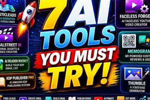 🔥 7 Best AI Tools of 2026 That Can Skyrocket Your Online Business 🤖 #ai #aitools2026 #viralvideo