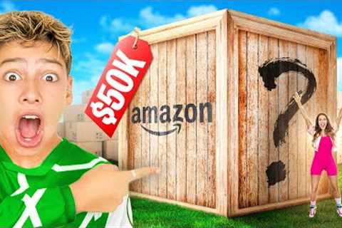we Spent 50,000 on Amazon Mystery Boxes!