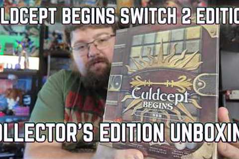 Unboxing the Culdcept Begins Collector's Edition for Switch 2