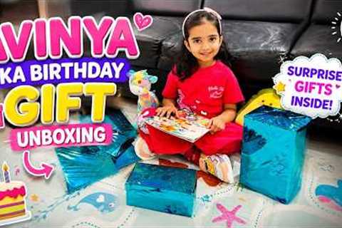 ✨Avinya’s 4th Birthday Gift Unboxing 🎁 | Birthday Surprise Revealed! 😍