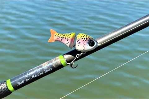 Smallest GlideBait Ever | One Day Build to Catch