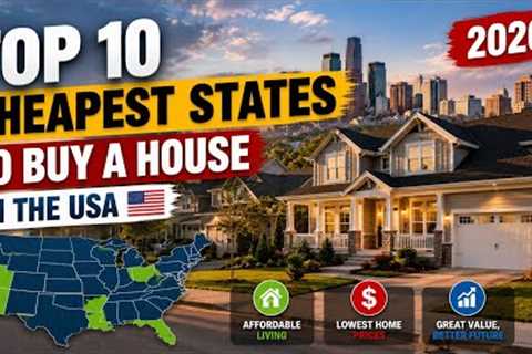 Top 10 Cheapest States to Buy a House in the USA (2026) 🇺🇸 | Affordable Homes Under Budget