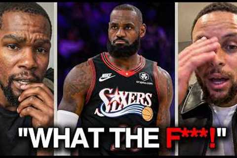 NBA Players REACT to LeBron James Joining the 76ers!