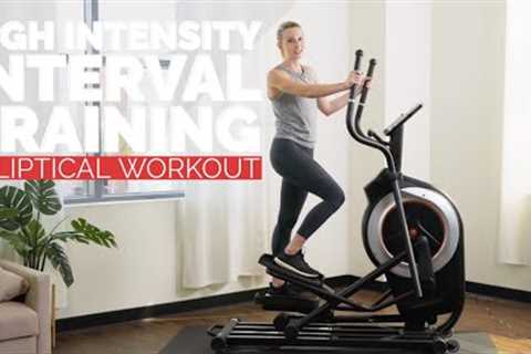 30 Minute Heart Pumping Elliptical HIIT Workout