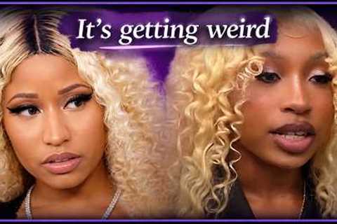 Trim Denies Nicki Minaj Comparisons...Then Pops Out in Nicki's Hood