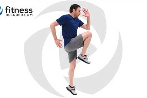Intense at Home HIIT Routine - No Equipment HIIT Workout Video (With Low Impact Modifications)
