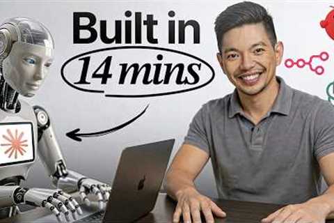 How I Built an AI Agent in 14 minutes as A Beginner (2026)