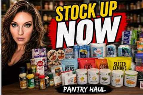 Huge Prepper Pantry Haul - We Need to Stock Up Now More Than Ever!