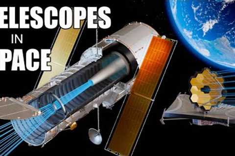 How does a Space Telescope work?  (Hubble and Webb)