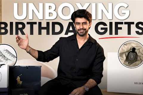 UNBOXING MY BIRTHDAY GIFTS | LATEST SHOPPING HAUL  