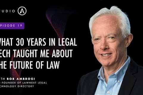 What 30 Years in Legal Tech Taught Me About the Future of Law