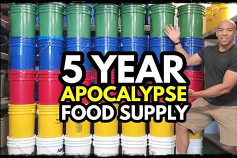 5 Year Survival Food Supply: $7,000 and 2.5 MILLION Calories