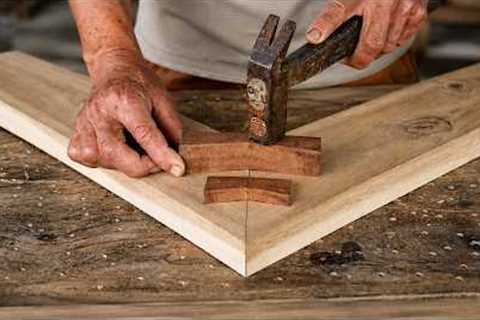 TOP Japanese Carpenter Handcrafts Strong Wooden Connections Without Nails