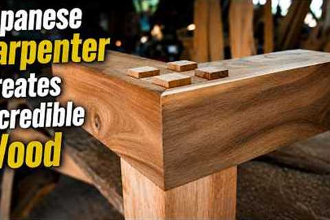 Japanese Carpenter Creates Incredible Wood Joints Without Nails or Screws