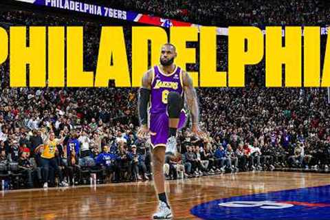 LeBron's Greatest Moments Philadelphia! 👑