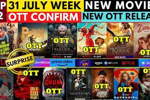 OTT Release Movies This Week 31 July I New Movies on OTT I New on Netflix I New on Amazon Prime