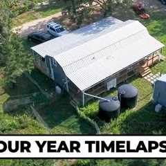 Everything I Built on 7 Acres of Abandoned Land (YEAR ONE TO FOUR)