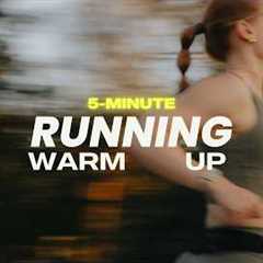 5 Min. Running Warm Up For Injury Prevention | All Standing, No Talking, No Breaks