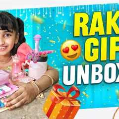 Rakhi Gift Unboxing || Surprise Gift || V5Familyshow  @v5familyshow