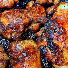 The Best Ever Baked Chicken Thighs Recipe - Easy Delicious Chicken Recipe