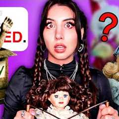 Are These EVIL Haunted Dolls From $100 Mystery Box Cursed?!