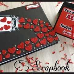 LOVE/BIRTHDAY/ANNIVERSARY SCRAPBOOK || Anniversary Gift idea