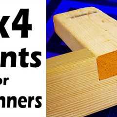 2x4 Woodworking Joints That Last for Beginners