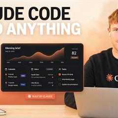 How To Use Claude Code To Build Anything (for beginners)