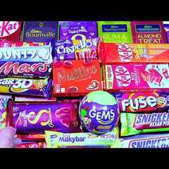 Food Theory:Lots of candies,Luxury Delicious chocolate unboxing,ASMR
