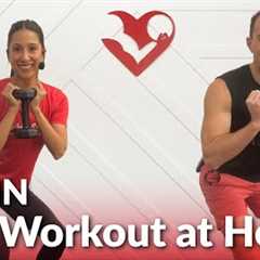 30 Minute HIIT Workout at Home for Fat Loss with Weights - 30 Min Dumbbell Full Body HIIT Workouts