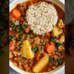 HIGH-PROTEIN, LOW-CALORIE VEGAN SUPER STEW. High iron, excellent for gut health. Eat this every week