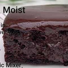 5 Minute Chocolate Cake In Microwave/Rich & Moist Chocolate Cake Without Oven