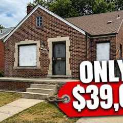 Inside Detroit’s CHEAPEST Houses… Are Any Worth Buying
