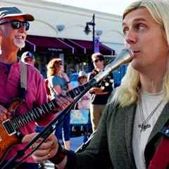 Jimmy Page Asks To Play Guitar With Me and Shocks The Street