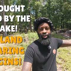 Clearing Land BY HAND | Building a Lake House