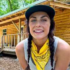 I Bought a Remote, Unfinished Cabin & Land for CHEAP (full tour)