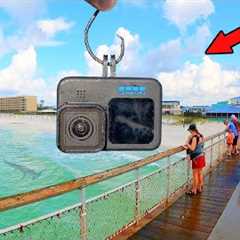 Dropped a GoPro Under the World's Most Dangerous Fishing Pier