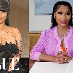 Nicki Minaj Breaks Down 11 Looks, From Pink Friday to Barbie | Life in Looks | Vogue