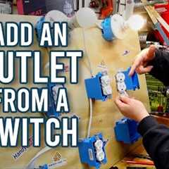 How to add an Outlet from a Switch