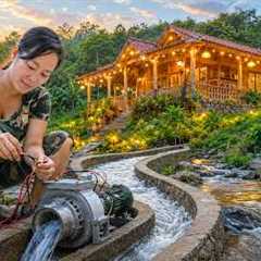 From Empty Land to a $50,000 Off-Grid Home—Built by a Female Veteran in 50 Days/ Part 2