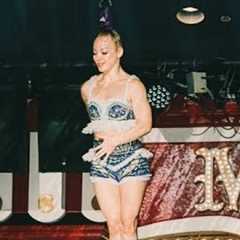Cheryl Birch - hair hanging full act at Circus Circus Las Vegas July 2026 #circusarts #vegasshows 