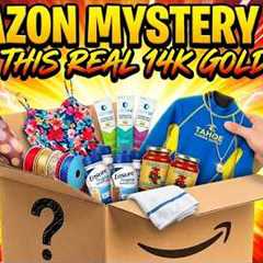 Amazon Mystery Box Unboxing: 14k Gold, Wetsuits & Pizza Sauce