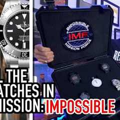 Every Watch Worn By Tom Cruise & In The Mission Impossible Movies: Tudor, G-Shock, Rolex,..