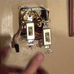 How to Wire a Double Switch - Light Switch Wiring - Conduit - 2 Single Pole Switches
